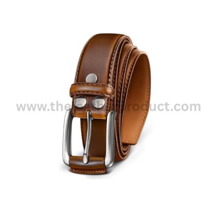 Men's Genuine Leather Pin Buckle Belt | Leather Belt for Men Classic Designs for Work & Business Casual