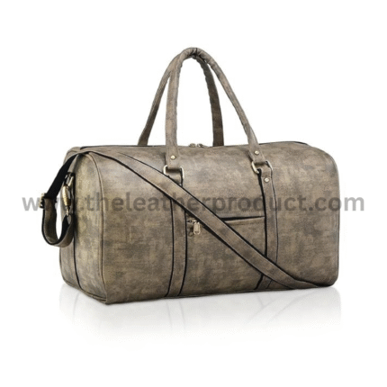Classic Durable Leatherette Stylish & Spacious Weekender Duffle Bag for Travel