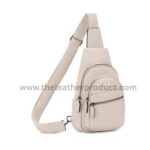 Multipurpose Chest Bag for Work College Beige