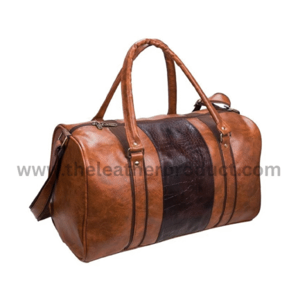 Duffle Bag - Synthetic, Duffle Bag, Leather Travel Bag