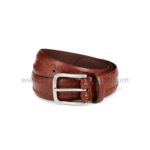 Men's Web Symbol Premium Men's Genuine Leather Casual Belt