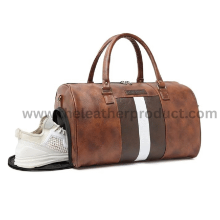 Travel bag for men | Messenger Bag With Shoe Pocket | Crossbody Duffle Bag