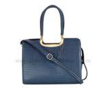 Leather Accessories Full-Grain Natural Leather With Cro Combination Top-Handle satchels Handbags & Shoulder Sling Bags For Women Office