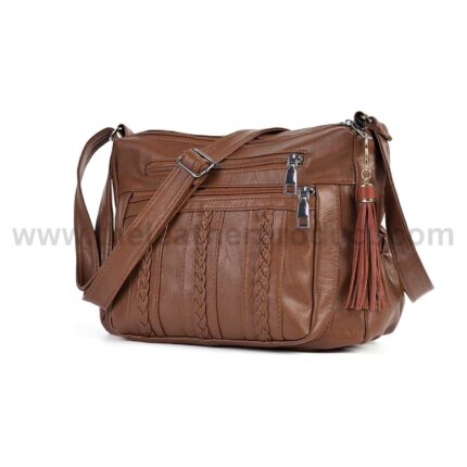 Crossbody Bags For Women Pocketbooks Soft Leather Shoulder Bag.