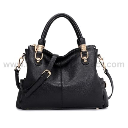 Women Soft Leather Purse Satchel Bag Bundle.