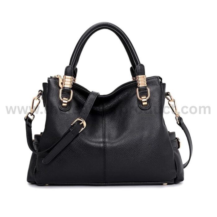 Women Soft Leather Purse Satchel Bag Bundle.